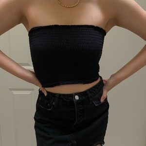 Hollister Ruched Tube Top